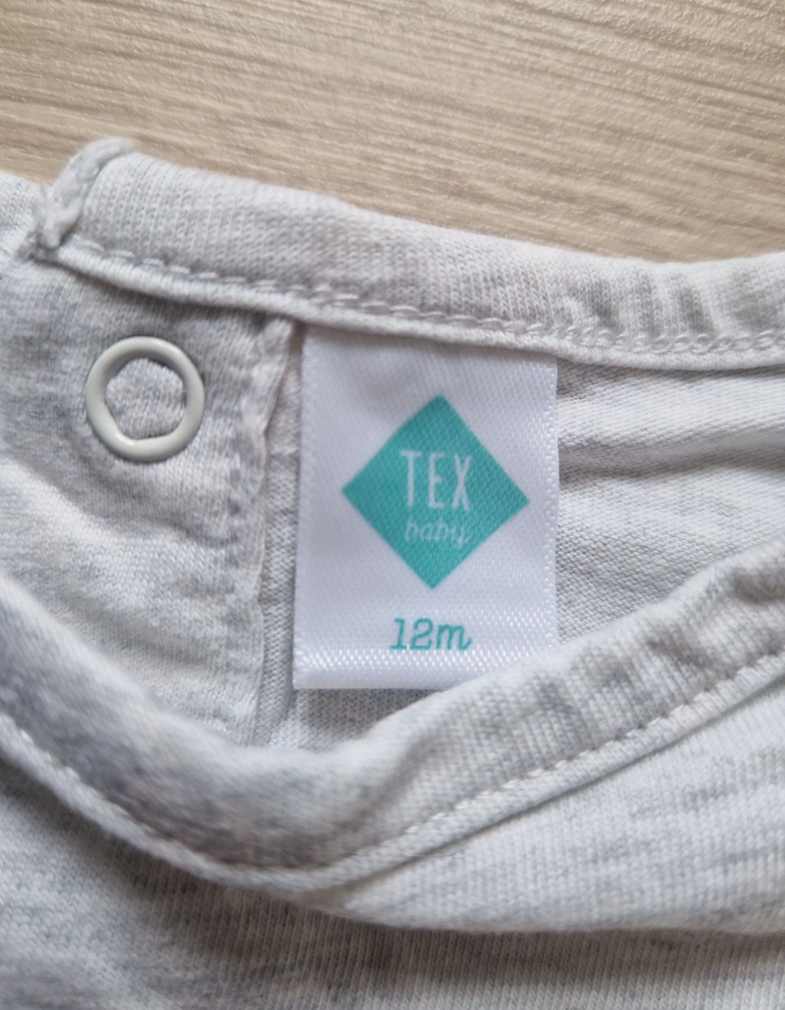 🐱 T-shirt de manga longa – TEX baby – bebê menina – 12 meses – bom estado – photo 3